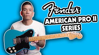 Fender American Professional II Telecaster Deluxe demo  All The Tones [upl. by Azitram871]