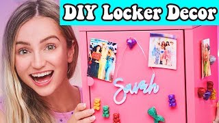 DIY Locker Decor Back to School 2019 [upl. by Aysan]