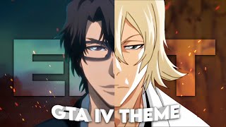 Aizen x Urahara  GTA IV Theme Edit [upl. by Assira347]