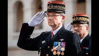 CÉRÉMONIE Adieu aux armes  Général Lizurey [upl. by Erlandson329]